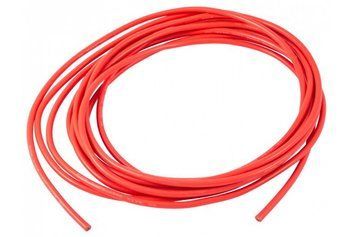 Провід силіконовий QJ 12 AWG (червоний), 1 метр 2722335542724 фото