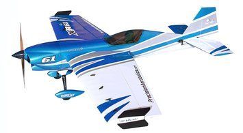 Літак радіокерований Precision Aerobatics XR-61 1550мм KIT (синій) 2711484235991 фото