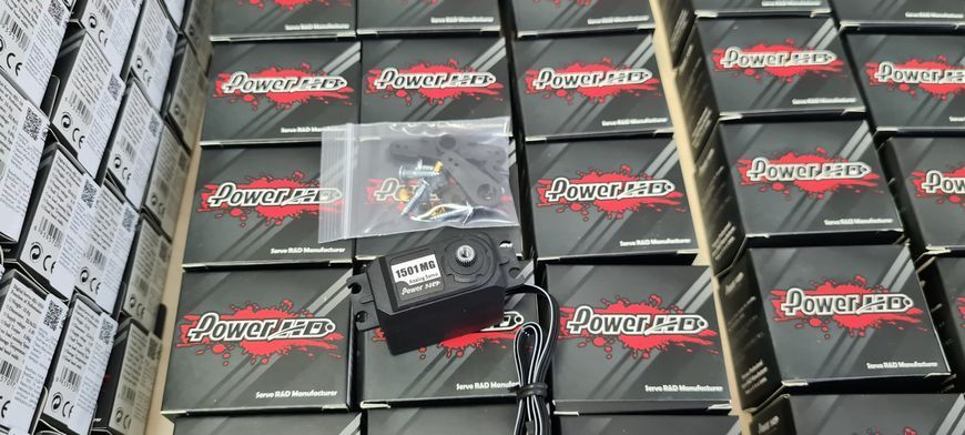 Сервопривод стандарт 63г Power HD 1501MG 15.5кг/0.16сек 6939570200975 фото