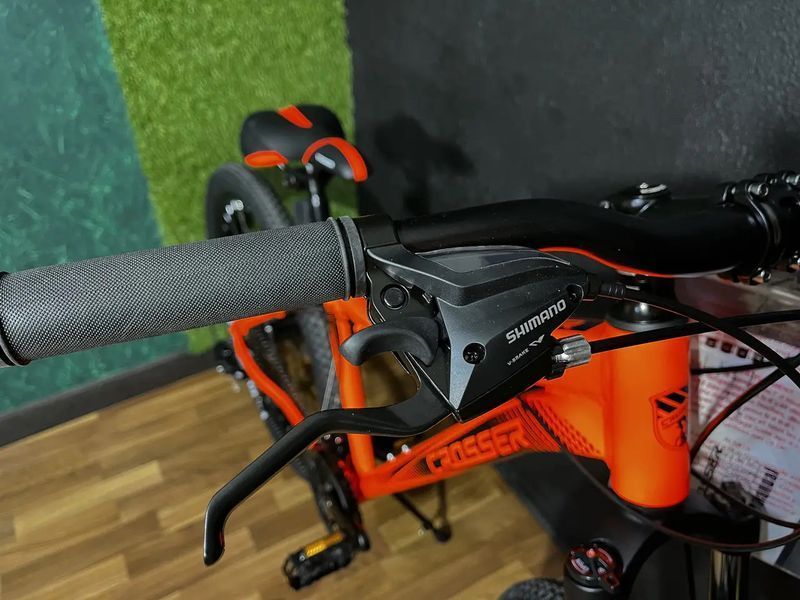 Підлітковий гірський велосипед Crosser Stream 24" рама 13 помаранчевий Stream 24/13 помаранч фото
