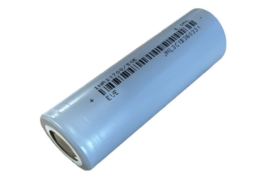 Акумулятор Li-Ion 21700 EVE INR21700-50E 5000mAh 15A 2347015766 фото