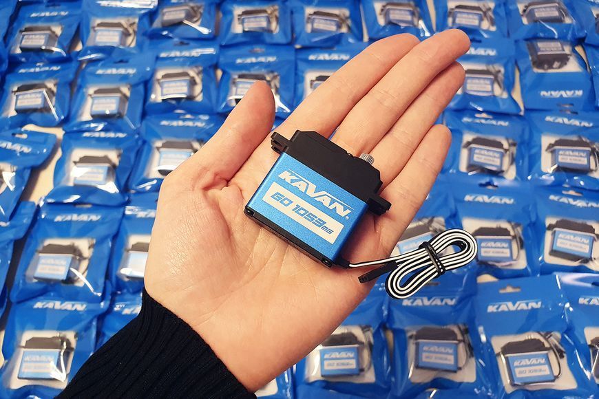 Сервопривід Kavan GO-1053MG 20кг/0.17с/8.4В 8596450031678 фото