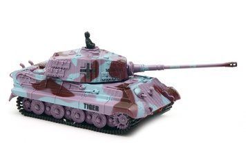 Танк мікро р/к 1:72 King Tiger зі звуком (фіолетовий, 35 МГц) 2711423816939 фото